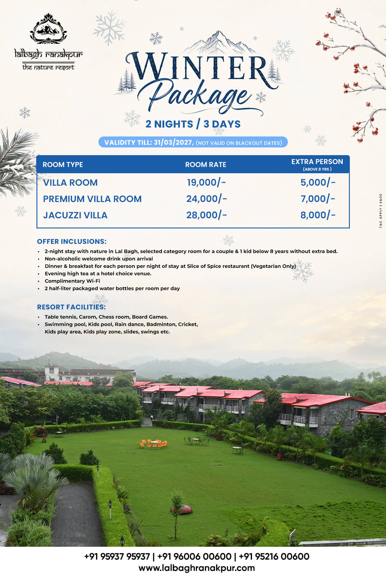 resorts in Ranakpur